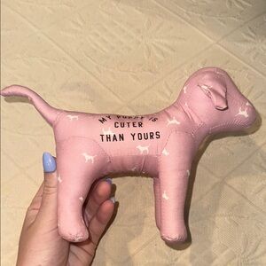 PINK Victoria’s Secret “My puppy is cuter than yours” Plush